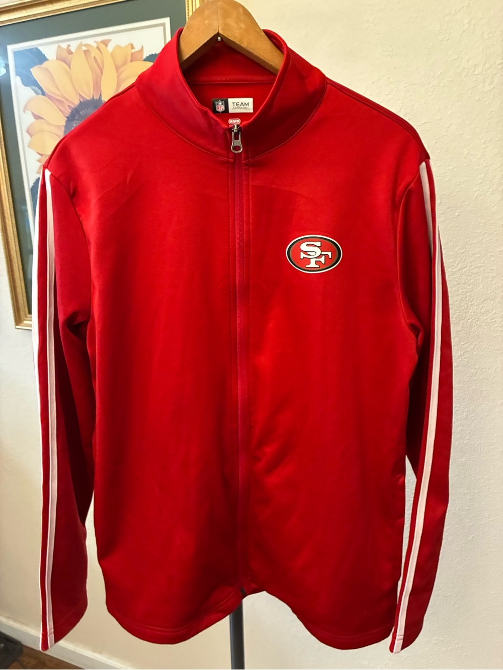 NFL San Francisco 49ers Red Track Jacket